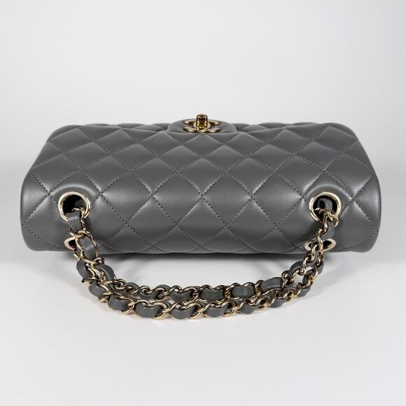 Chanel Quilted Lambskin Medium Double Flap Bag - Picture 9 of 16